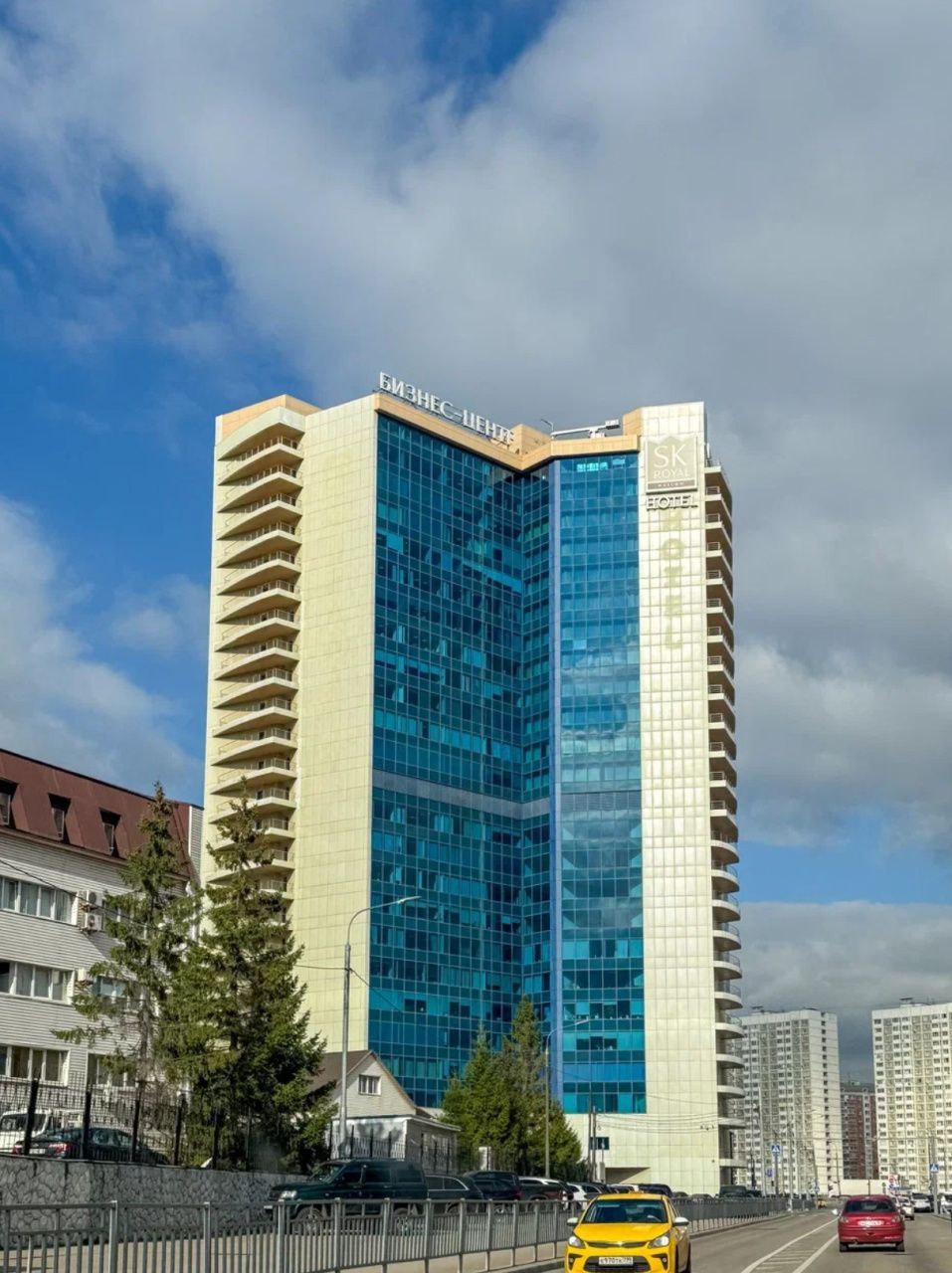 фасад дома, здание по адресу г Москва, Дмитровское шоссе, д 163А к 2